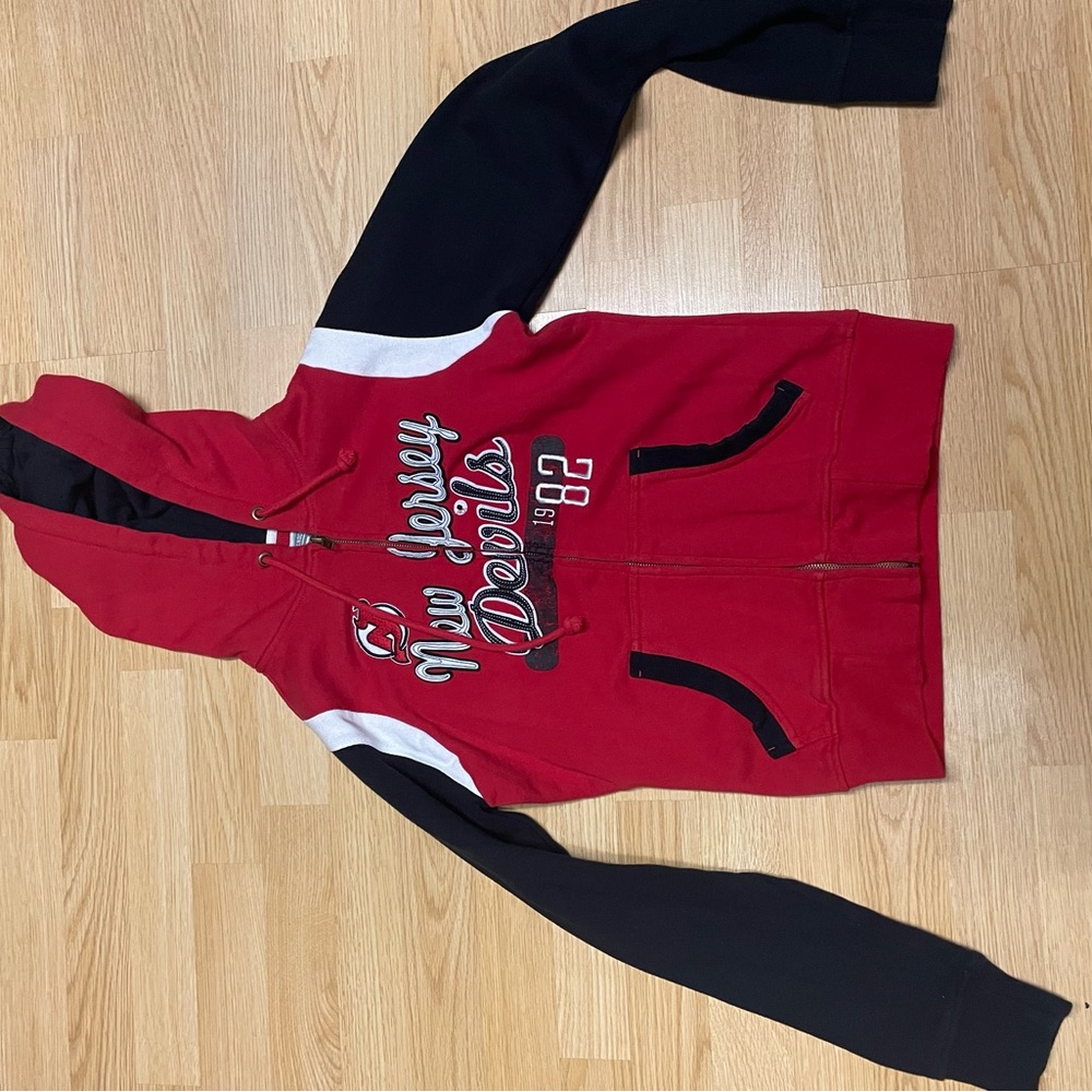 Devils hockey team hoodie vintage